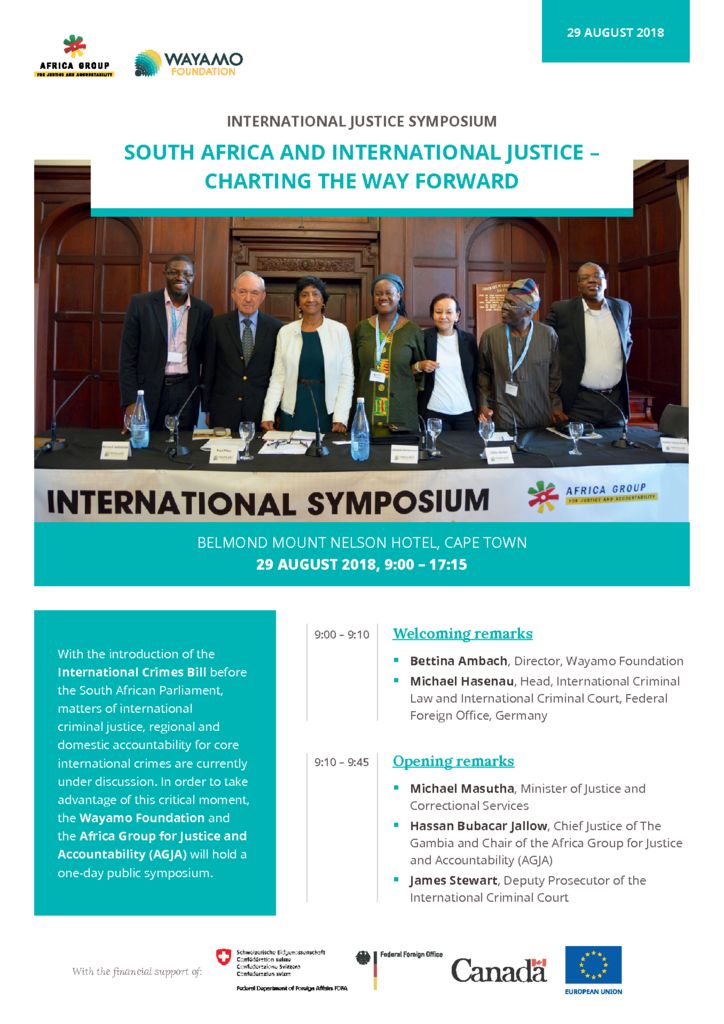 thumbnail of Cape Town International Justice Symposium programme_29 August 2018